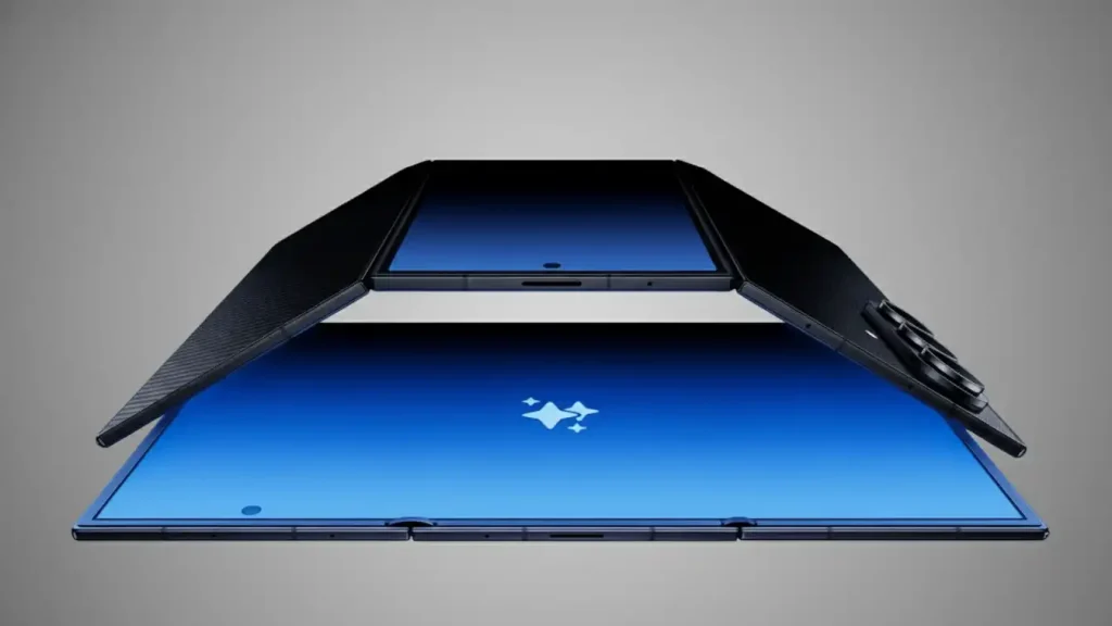🚀 گلکسی زد تریفولد (Galaxy Z Tri-Fold): آیا این گوشی سهتکه، تبلتها و لپتاپها را از رده خارج میکند؟ 3 Galaxy Z Tri-Fold