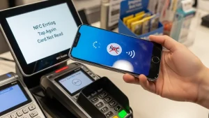 NFC گوشی برای پرداخت کار نمی‌کند