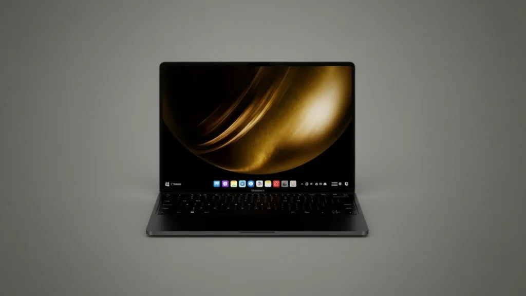✨ هوآوی میت بوک فولد آلتیمیت دیزاین (Huawei MateBook Fold Ultimate Design)، تعریف دوباره از لپتاپهای تاشو 3 طراحی باریک و باز شدن در حالت لپ تاپی