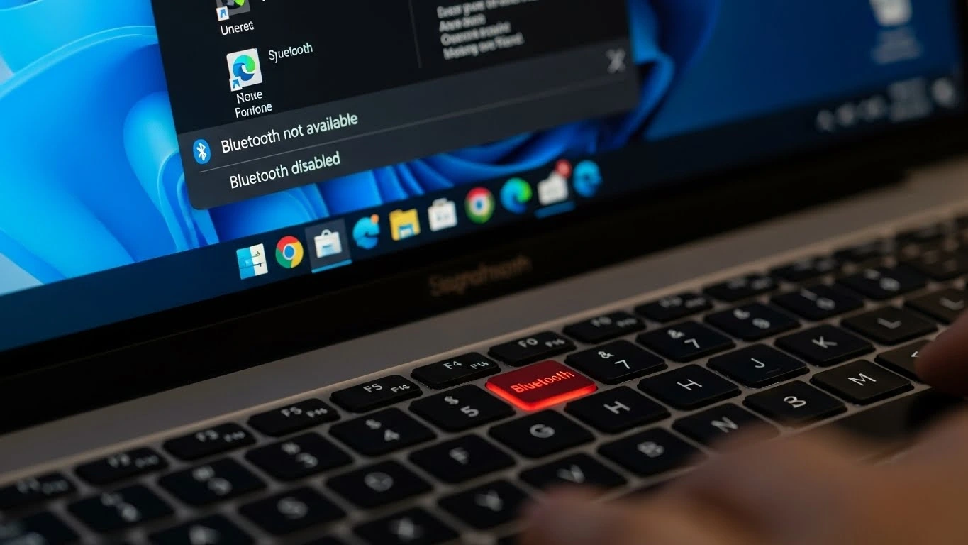 دلیل روشن نشدن بلوتوث لپتاپ چیست و چگونه آن را رفع کنیم؟