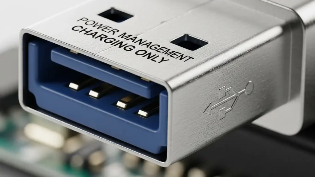 چرا پورتهای USB لپ تاپ من کار نمیکنند؟ راهحل جامع 3 یو اس بی فقط برای شارژ است
