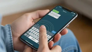 مشکل لرزش کیبورد گوشی