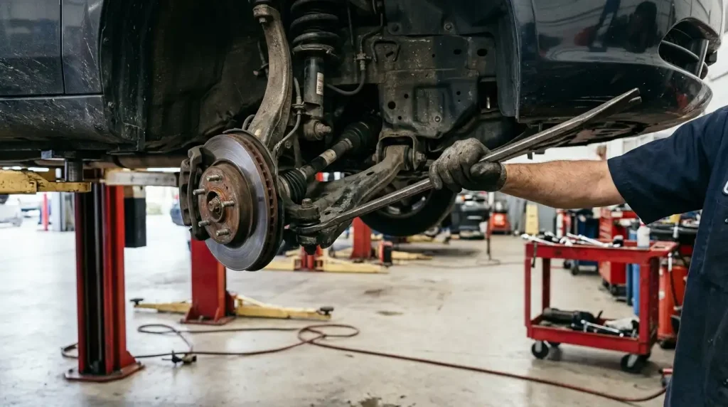 چگونه صدای جیرجیر چرخها هنگام حرکت را برطرف کنیم؟ 5 بررسی جلوبندی ماشین