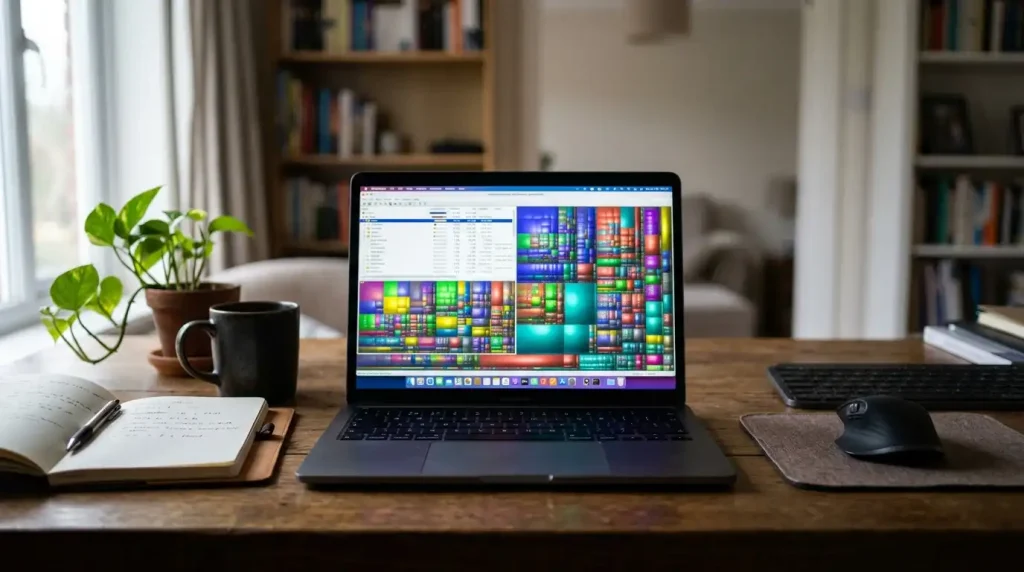 چرا درایو خالی پیغام Low Disk Space میدهد؟ راهحل فوری 4 استفاده از ابزارهای WinDirStat یا TreeSize Free