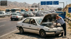 خفه شدن موتور ماشین در تابستان