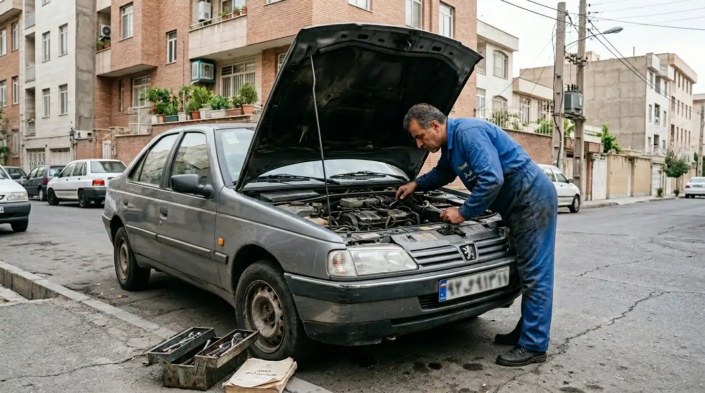 مشکلات رایج پژو آر دی (RD)