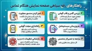علت سیاه شدن صفحه گوشی شیائومی هنگام زنگ خوردن چیست ؟ 5 مشکل سنسور مجاورت در شیائومی