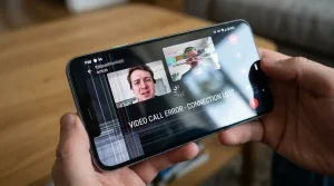 کرش کردن گوشی هنگام تماس تصویری