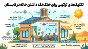 چطور مصرف برق کولر گازی و آبی را نصف کنیم؟ علل مصرف بالای برق در لوازم خانگی و نحوه رفع خرابی آنها 5 ترفندهای کاهش هزینه برق در تابستان